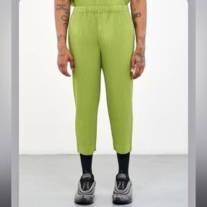 Homme Plissé Issey Miyake Tapered Crop Trouser